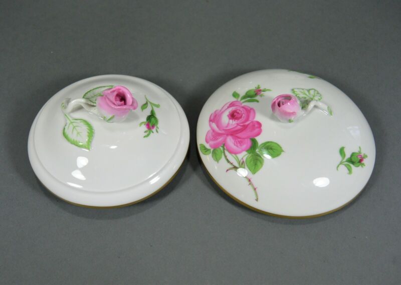 マイセン コーヒーサービス ピンクローズ コーヒーサービス カップポット フラット