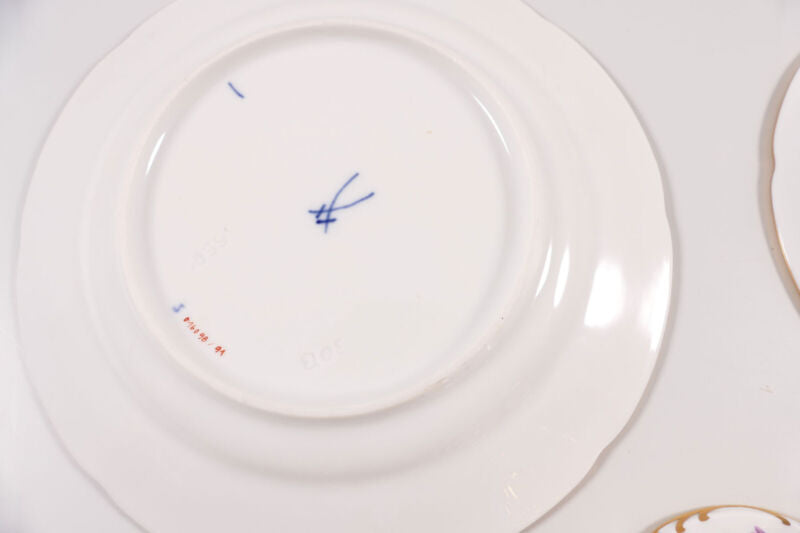 マイセン　Bフォーム　カップ＆ソーサー＆プレート