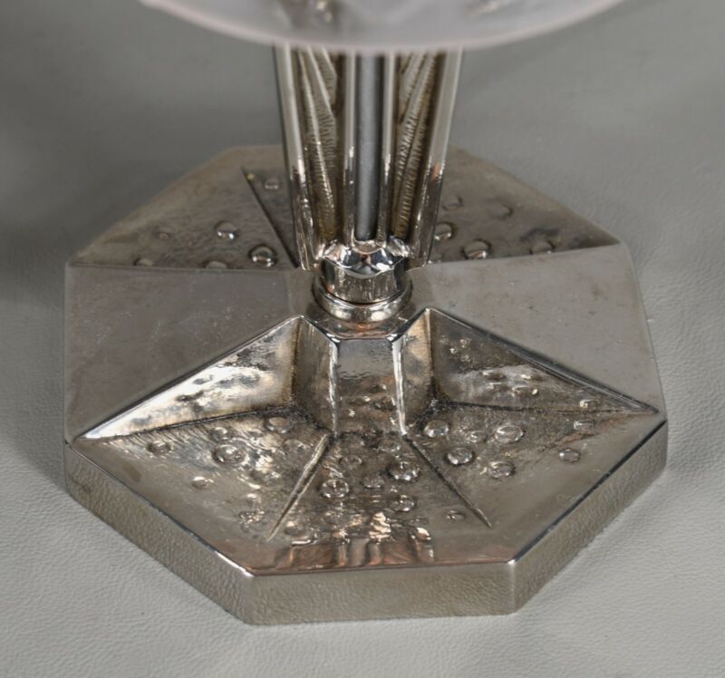 ミューラー兄弟　ペアのアールデコランプ　フランス製　1930年