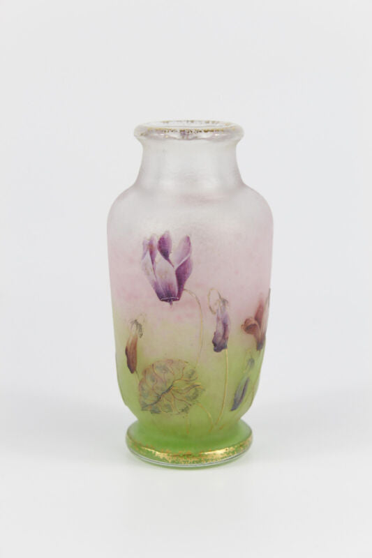 ドーム兄弟（ドームナンシー）シクラメンの花の花瓶