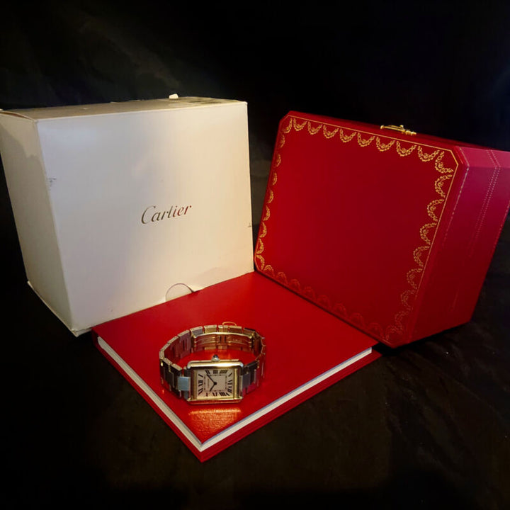 Cartier Tank Solo Quartz Ladies Steel Watch W5200013