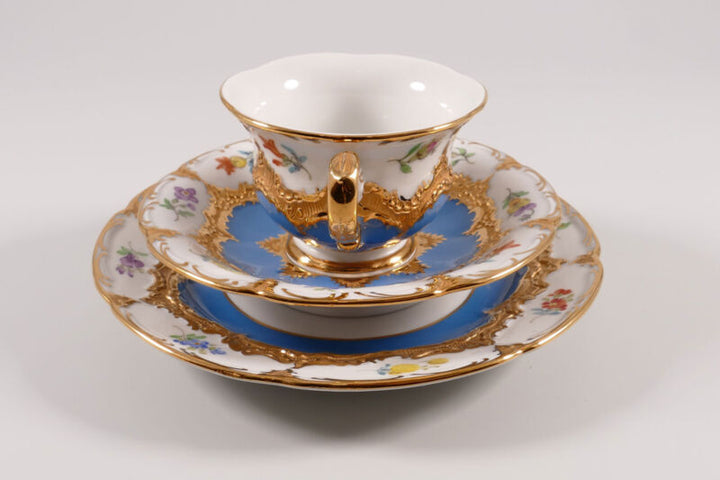 マイセン　Bフォーム　カップ＆ソーサー＆プレート