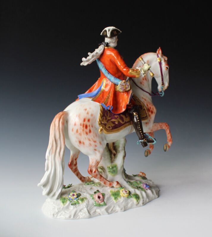 未使用✴️希少☆Meissen マイセン 干支 馬 ウマ フィギュリン 人形