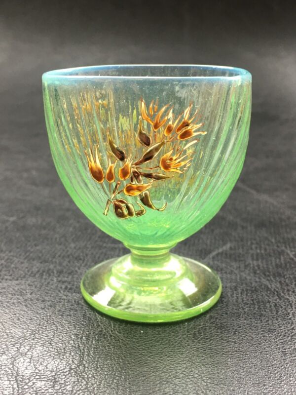 エミールガレの初期作品　クチナシのミニチュアクープ花瓶