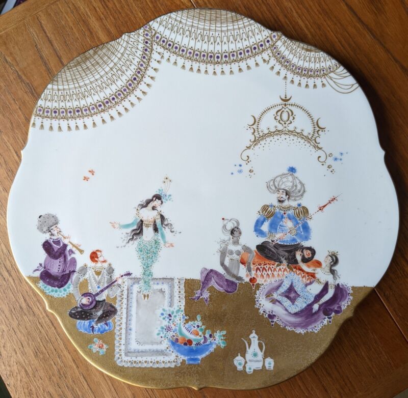 マイセン アラビアンナイトのプレート – アンティークテーブルウェア