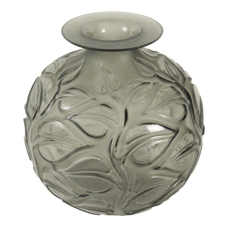 René Lalique (1860-1945) Sophora Vase Grey-