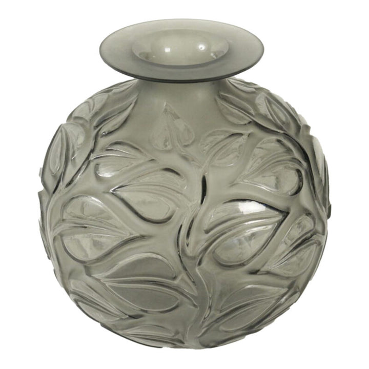 René Lalique (1860-1945) Sophora Vase Grey-