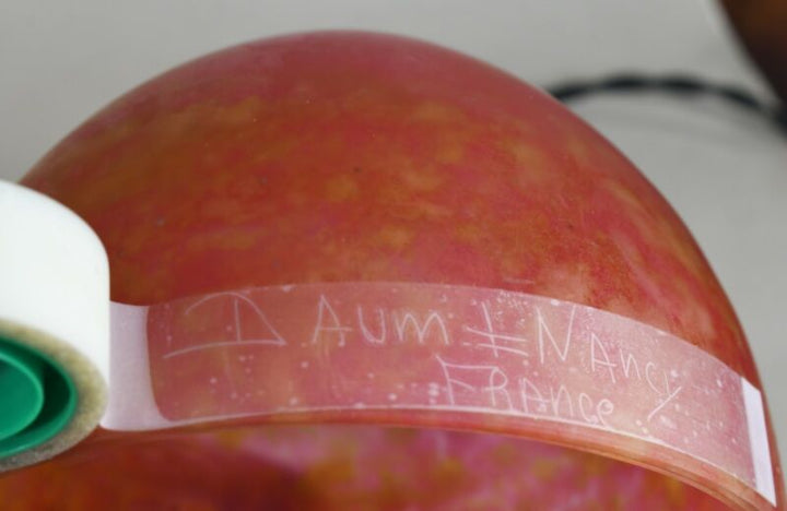 ドーム兄弟＆メネディー　フランス製アールデコランプ　1930年　錬鉄製