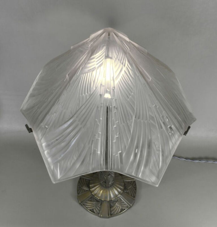 エティエ・ヴァンソン　フランス製アールデコランプ　1925年　1930年