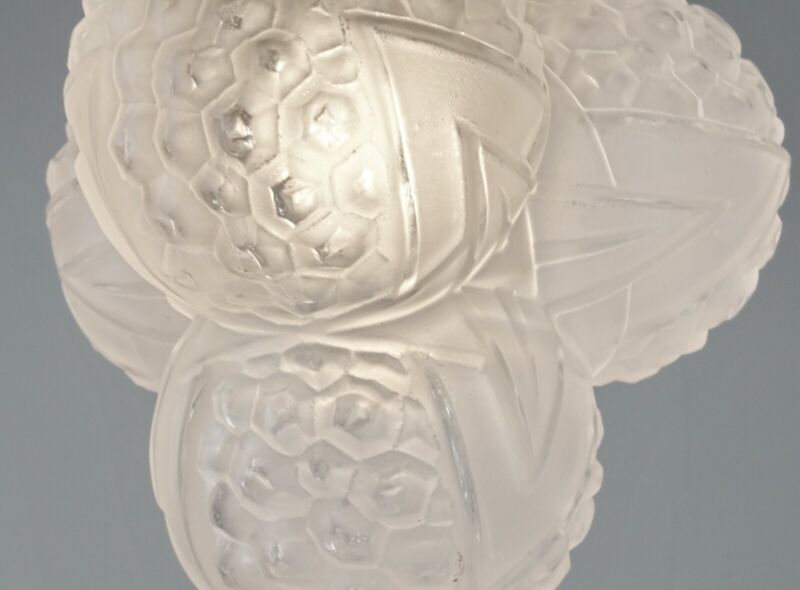 ハノッツ（HANOTS）フランス製 アールデコ調 フラッシュマウントペンダントライト