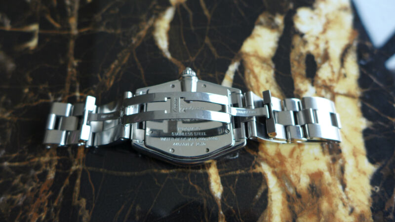 カルティエ ロードスター 自動巻き 37mm REF. 2510 腕時計 ステンレススチール