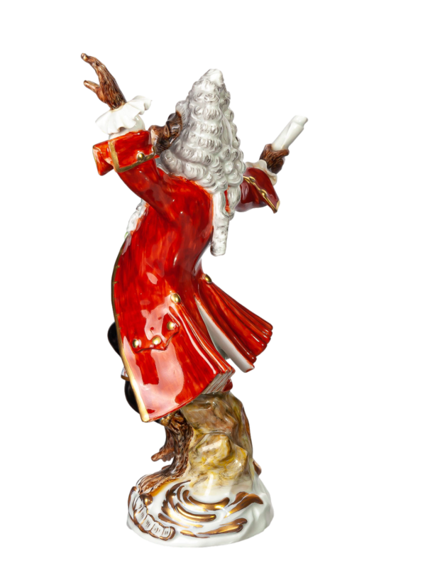 マイセンフィギュア カペルマイスター  by J.J.Kägler モンキーチャペル 一級品 19cm