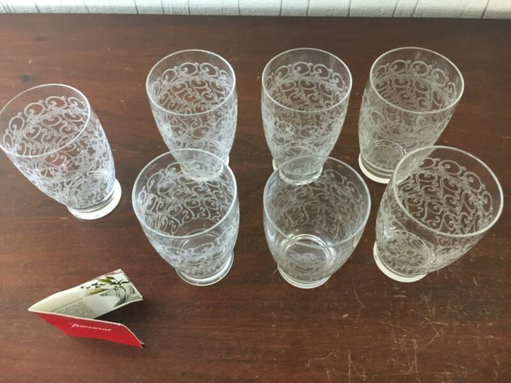 7 Glasses Model Rohan IN Crystal Baccarat (Price To La Piece)