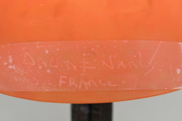 エドガー・ブラント＆ドーム兄弟　フランス製アールデコランプ　1925年　1930年　錬鉄製