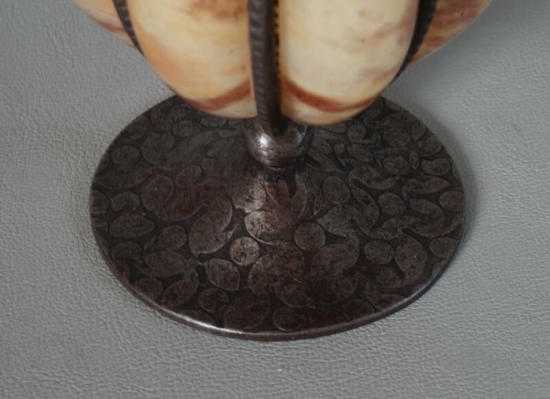 デラート　小さなアールデコ調ナイトランプ　フランス製　1925年　1930年