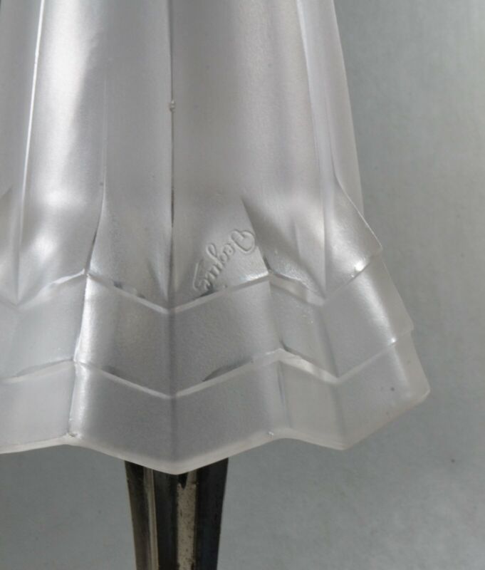 デュゲ　フランス製アールデコランプ　1930年