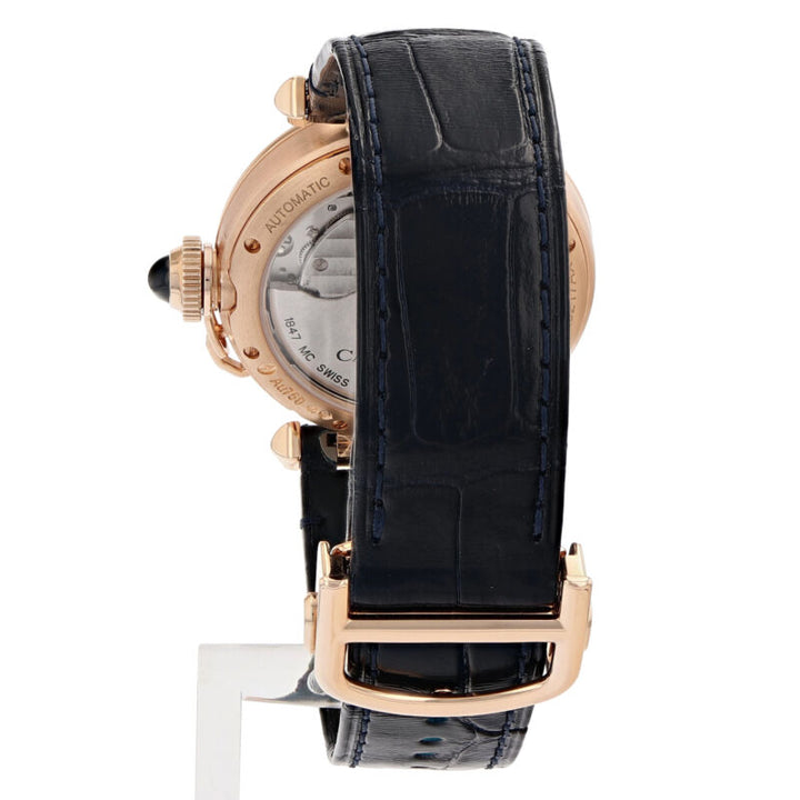 Cartier Pasha WGPA0014 35mm Rose Gold Watch