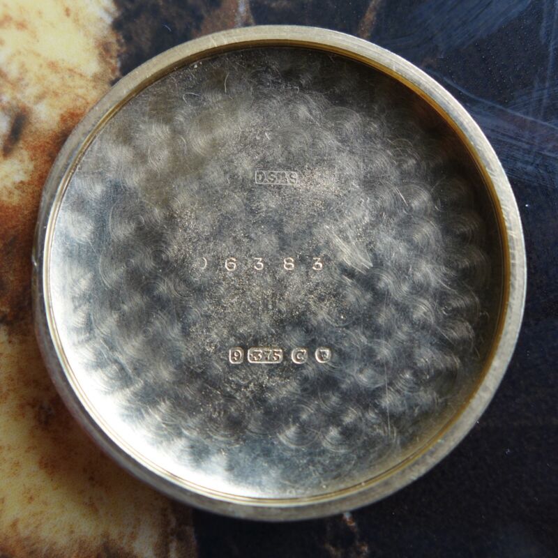 A STUNNING VINTAGE 1958 GENTS ROLEX PRECISION "COIN EDGE" IN 9k SOLID GOLD