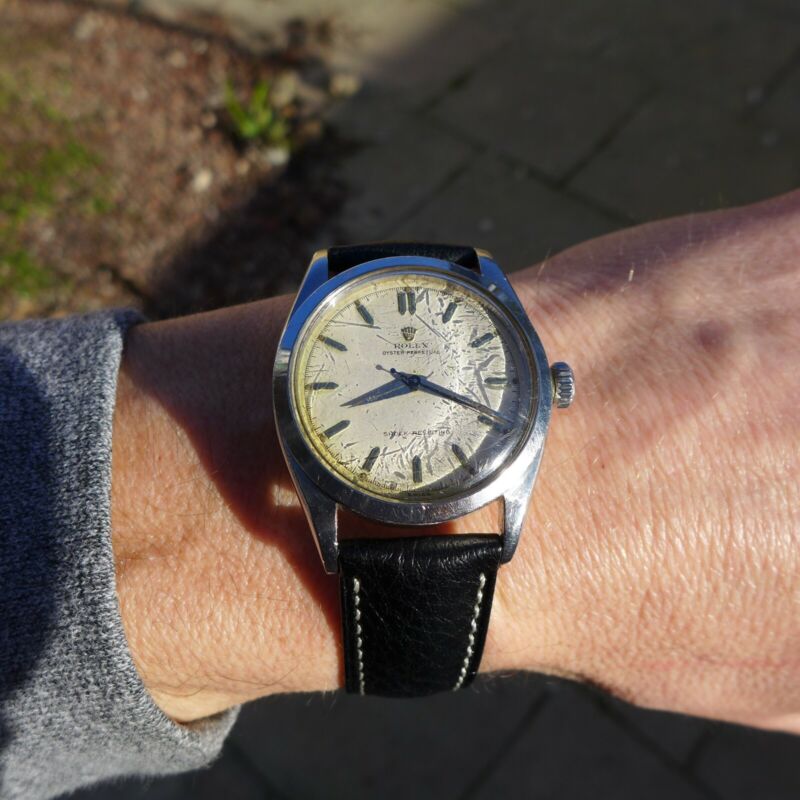 ROLEX 1953年製　Ref.6298エベレスト　エクスプローラ　ビンテージ 希少なヴィンテージ1953年製 ロレックス 「エベレスト