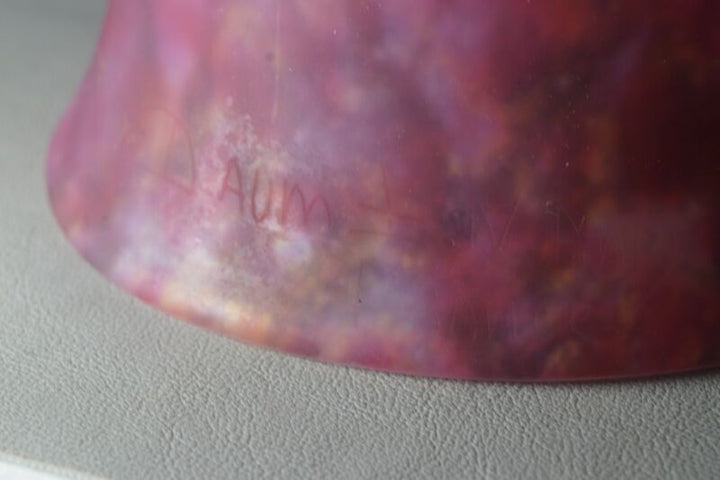 ドーム兄弟＆メネディー　フランス製アールデコランプ　1925年　1930年　錬鉄製のサイン