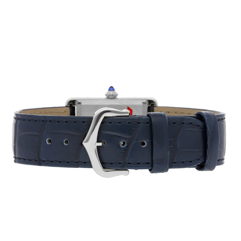 Cartier Tank Must Quartz Stainless Steel Ladies Strap Watch WSTA0055