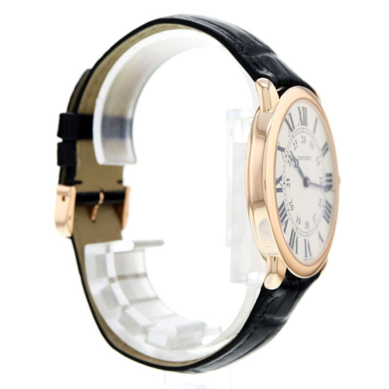 カルティエ ロンド ルイス ローズゴールド 手巻き腕時計 Ref.2889