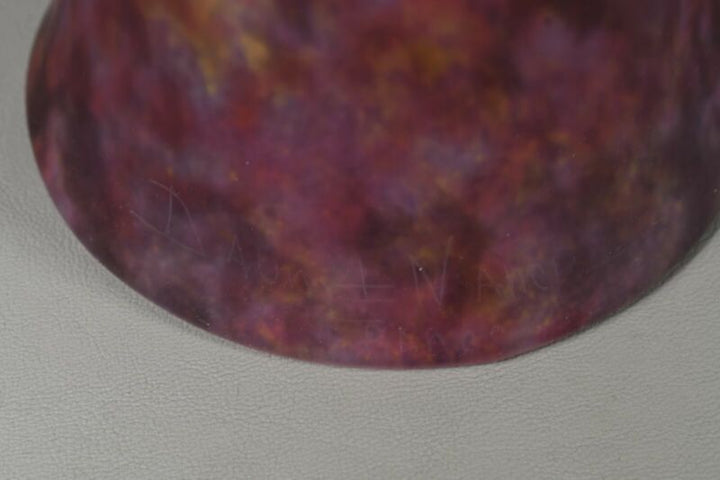 ドーム＆ロブジュ（ロブジェ）　フランス製アールデコランプ　錬鉄製　1930年のサイン