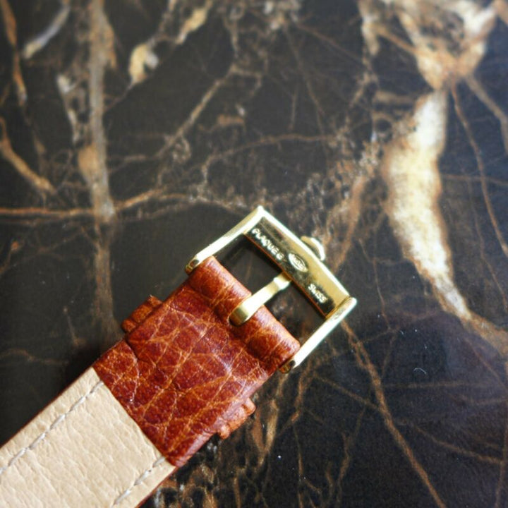 A STUNNING GENTS VINTAGE 1951 OVERSIZE (36MM) ROLEX PRECISION IN 18K SOLID GOLD
