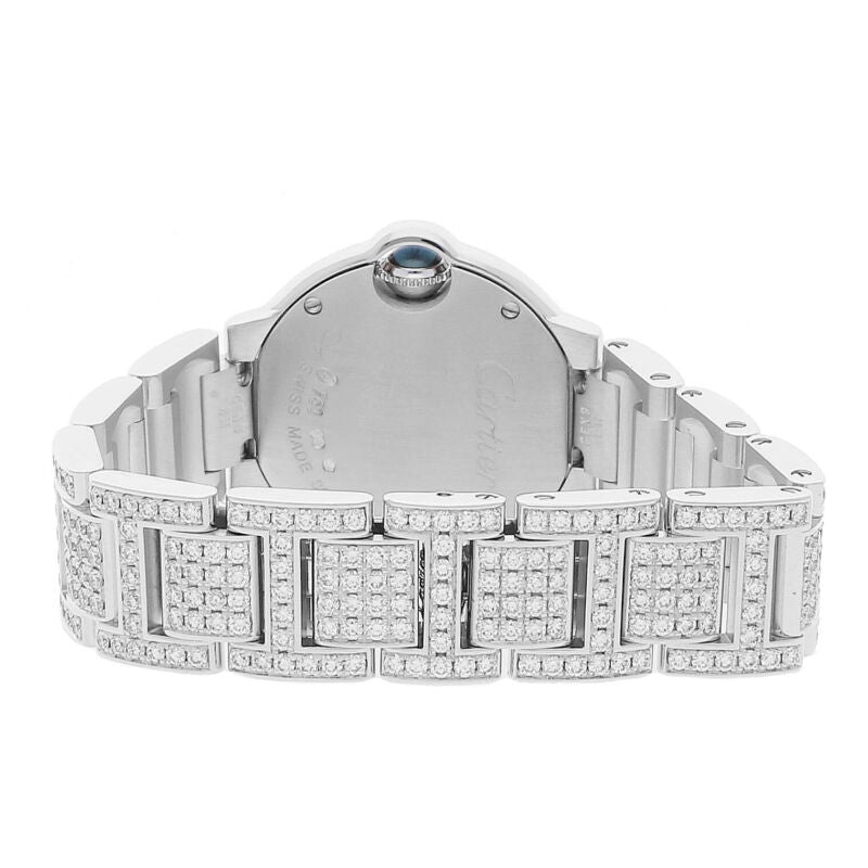 Cartier Ballon Bleu de Cartier Quartz White Gold Diamonds Ladies Watch WE9003ZA