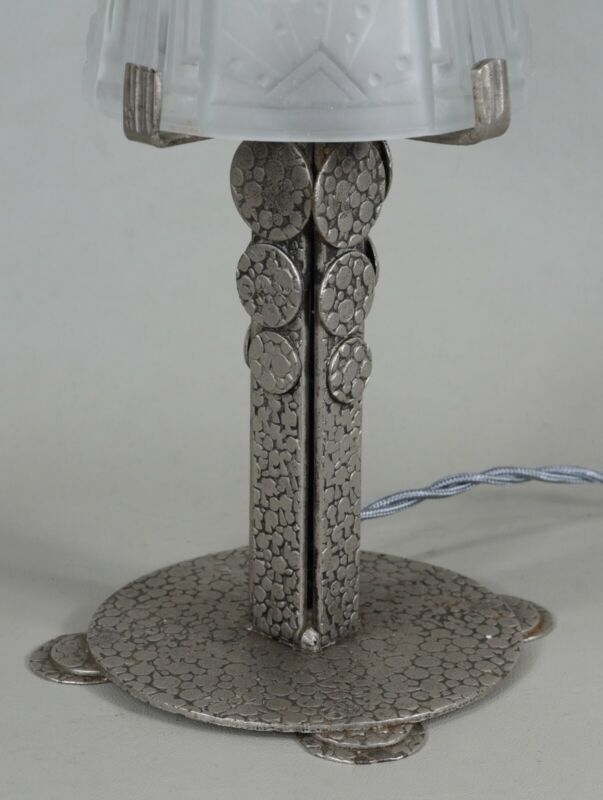 B.モリン＆ミューラー兄弟　アールデコランプ　フランス製　1925年　1930年