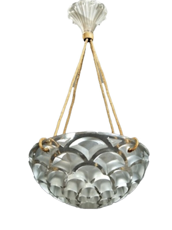 René Lalique ""Rinces"" ceiling light-