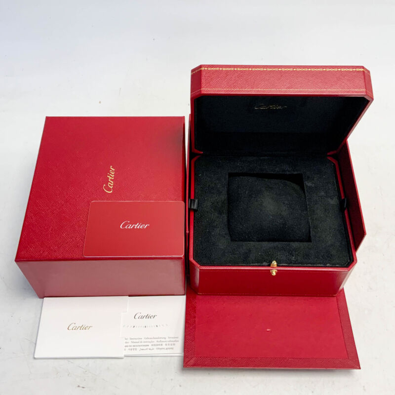 Cartier Tank Must Quartz Steel Ladies Strap Watch WSTA0041