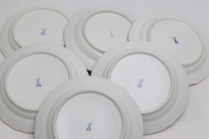 マイセン ティーサービス フラワーブーケ ゴールド