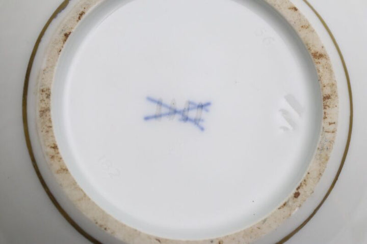 マイセン ティーサービス フラワーブーケ ゴールド