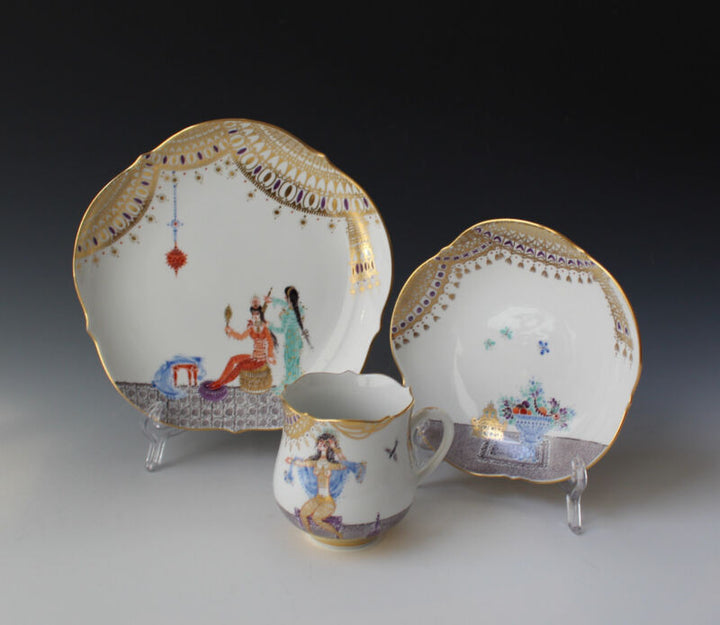 マイセン  コーヒーブランケット  3ピース  アラビアンナイト  ハインツ・ヴェルナー/ #6