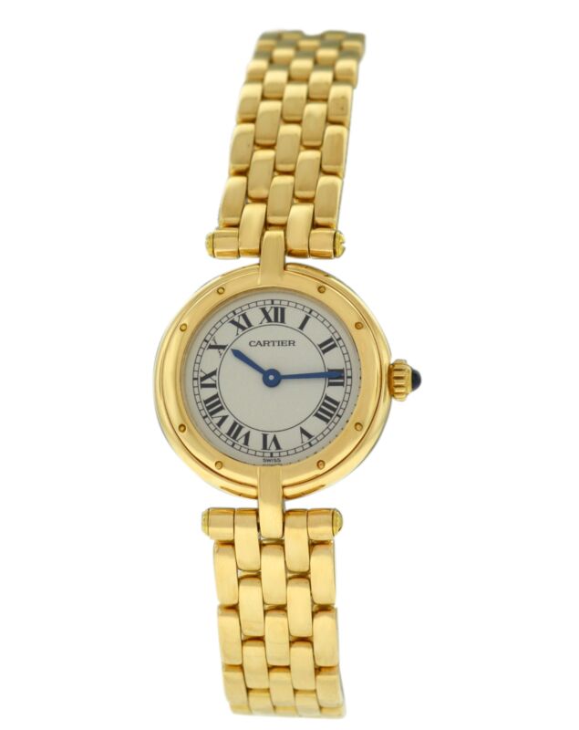 Cartier Panthere Vendome 6692 Full 18K Yellow Gold Ladies Quartz 24MM Watch