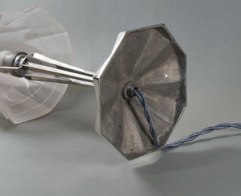 デュゲ　フランス製アールデコランプ　1930年