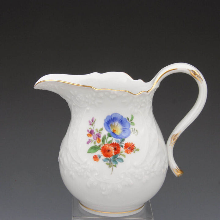 Wonderful tea service Meissen new rope flower3-
