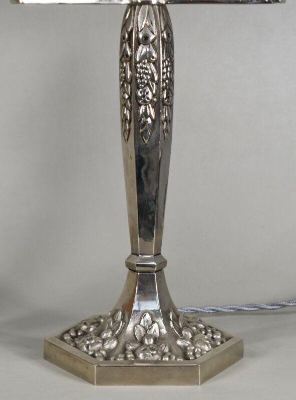 ミューラー兄弟　ペアのフランス製アールデコランプ　1930年