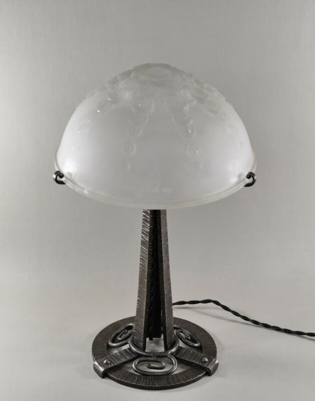 ミューラー兄弟　フランス製アールデコランプ　1930年