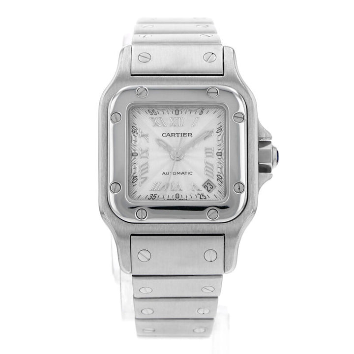カルティエ サントス スチール自動巻き腕時計 Ref.2423