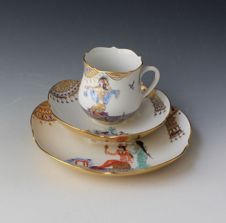 マイセン  コーヒーブランケット  3ピース  アラビアンナイト  ハインツ・ヴェルナー/ #6