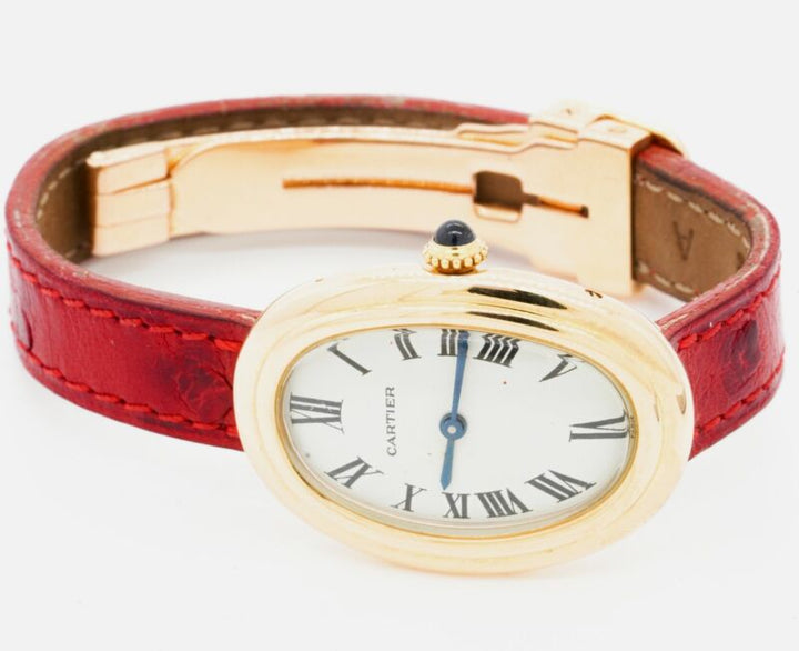 Cartier Baignoire 18K Manual Winding Ladies Watch - All Original