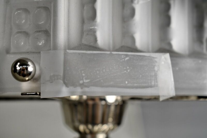 メネディー＆エスペヴェ　ペアのフランス製アールデコランプ　1930年