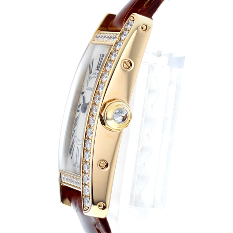 カルティエ タンクアメリカン  ローズゴールド クオーツウォッチ Ref.2503