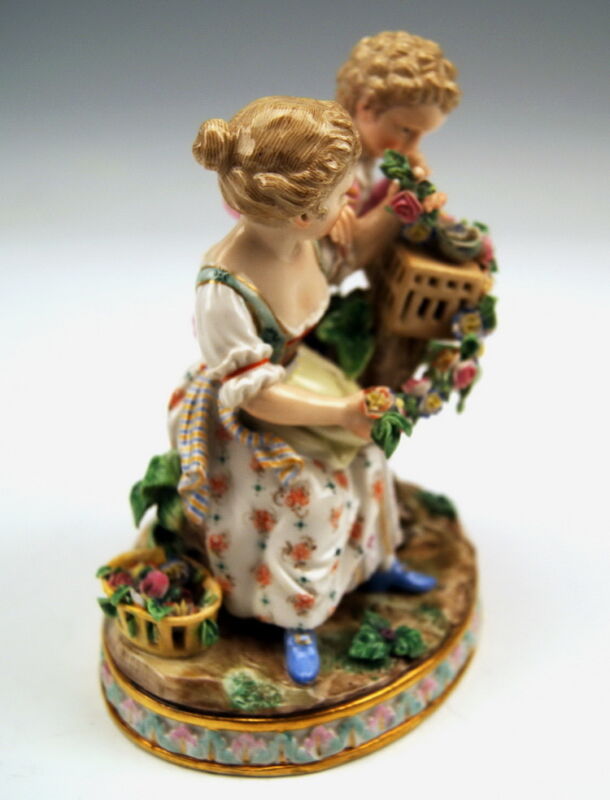 ✤1924年以前マイセン(Meissen)フィギュリン『春の寓意』✤ ✤1924年以前マイセン(Meissen)フィギュリン『春の寓意