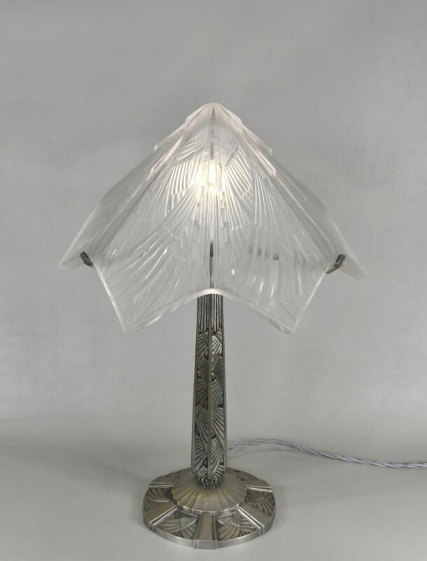 エティエ・ヴァンソン　フランス製アールデコランプ　1925年　1930年