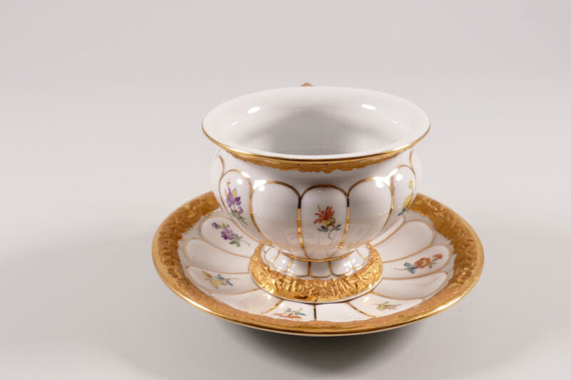 マイセン　Xフォーム　カップ＆ソーサー