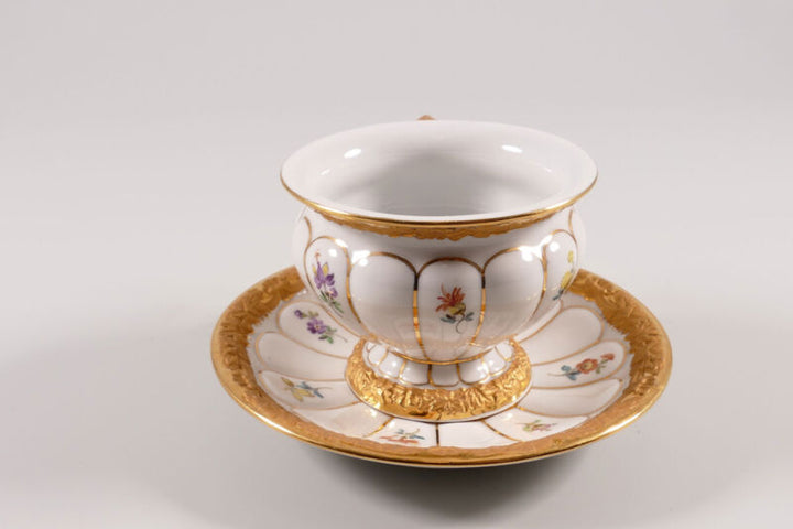 マイセン　Xフォーム　カップ＆ソーサー