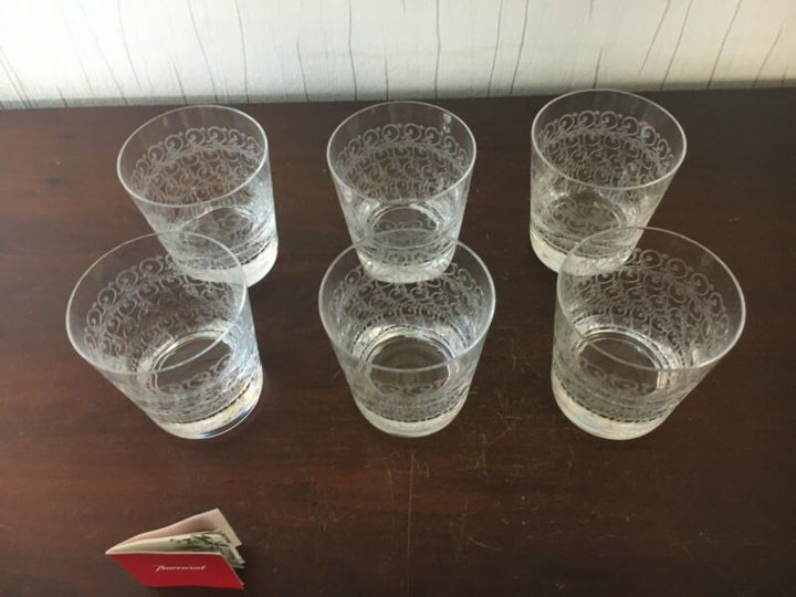 ローハン　グービュー  クリスタル バカラ ウイスキーモデルグラス